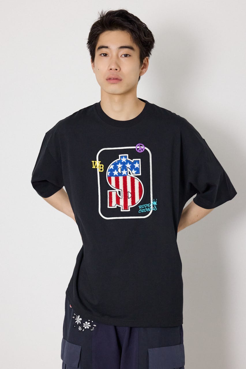 US rich Tシャツ BLK M