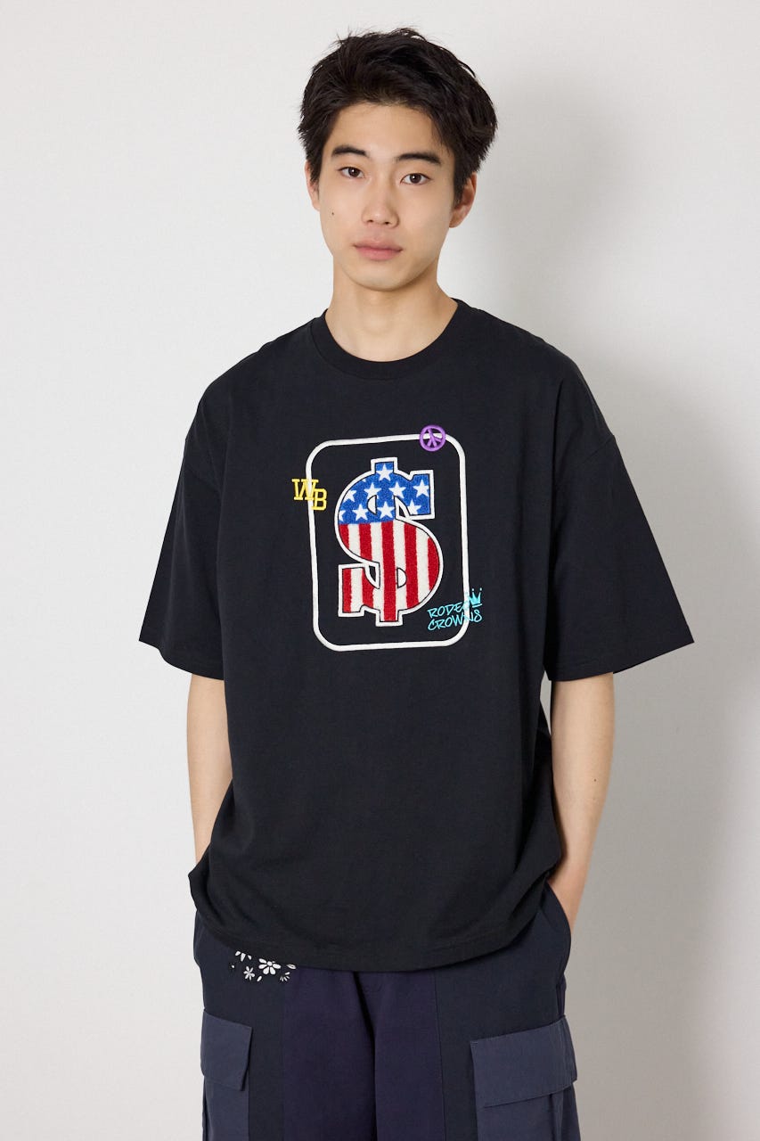 US rich Tシャツ BLK M