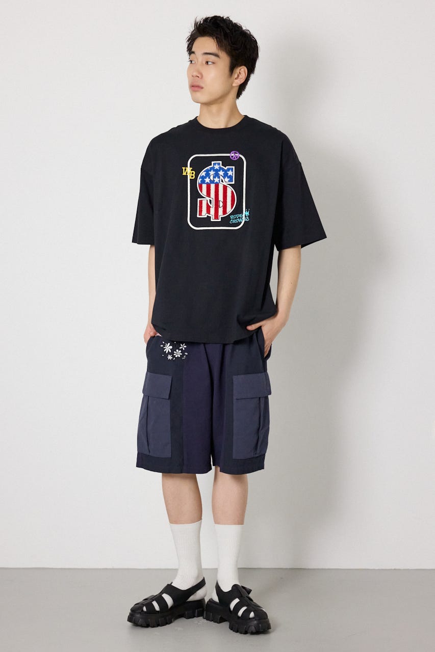 US rich Tシャツ BLK M