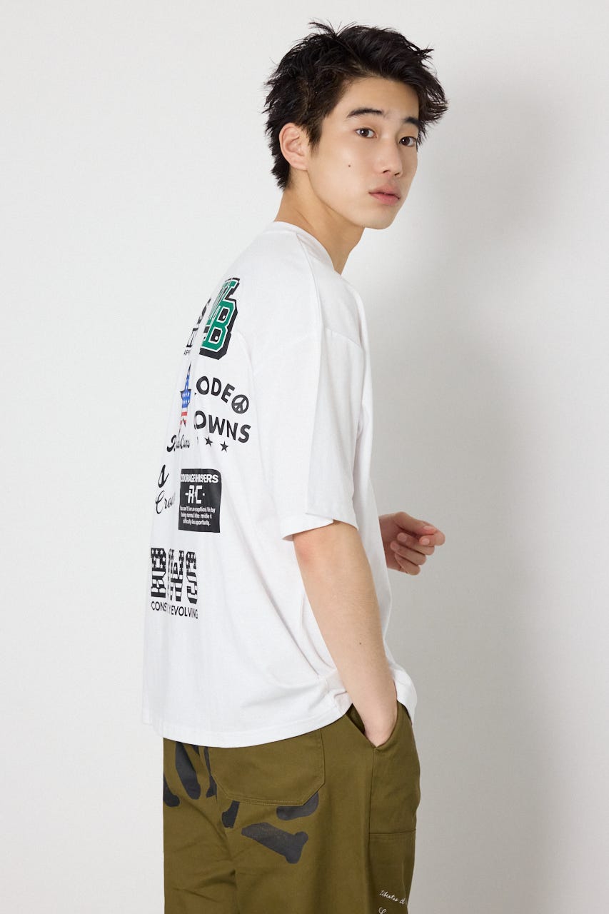 US rich Tシャツ O/WHT M