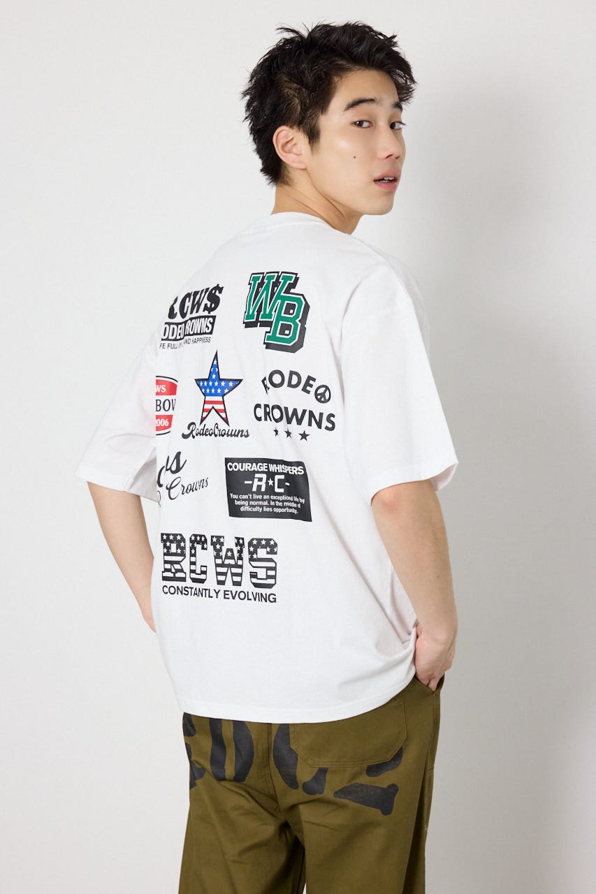US rich Tシャツ O/WHT M