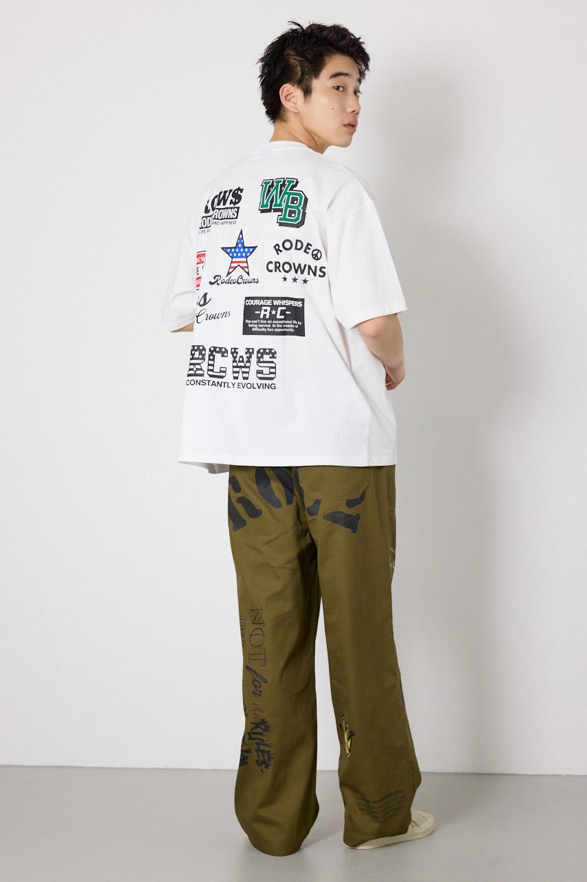 US rich Tシャツ O/WHT M