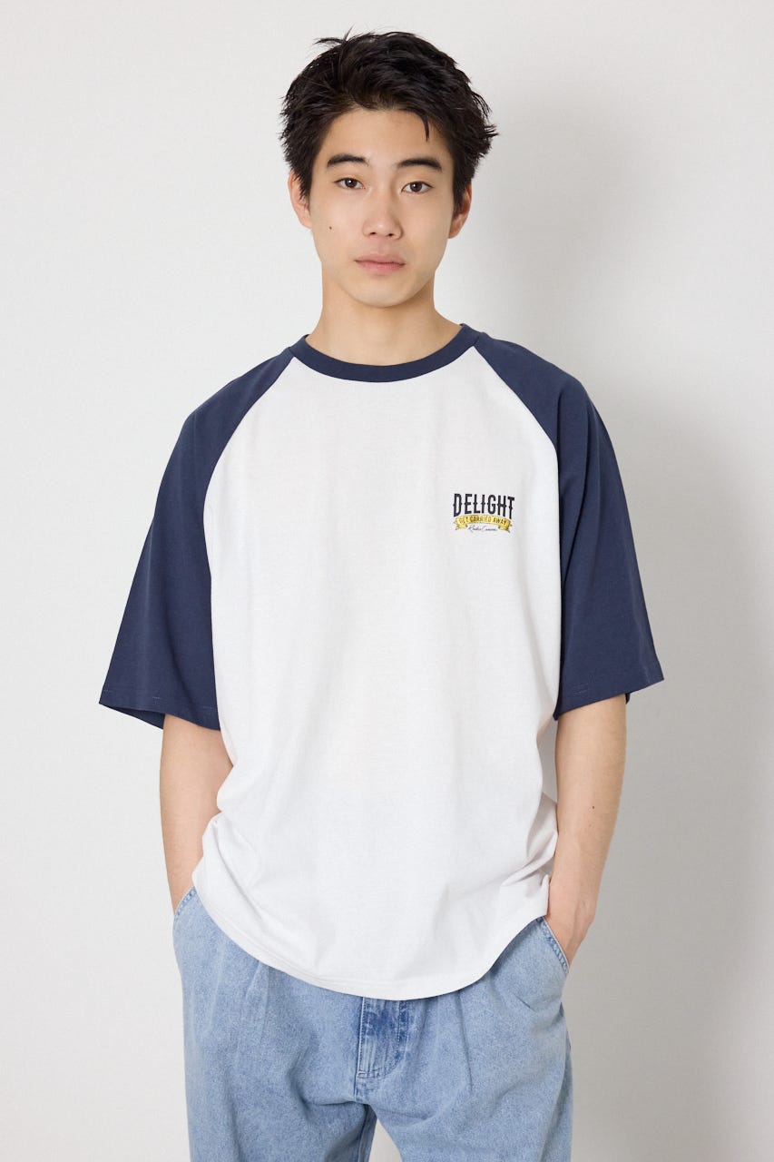 DELIGHT Tシャツ NVY L