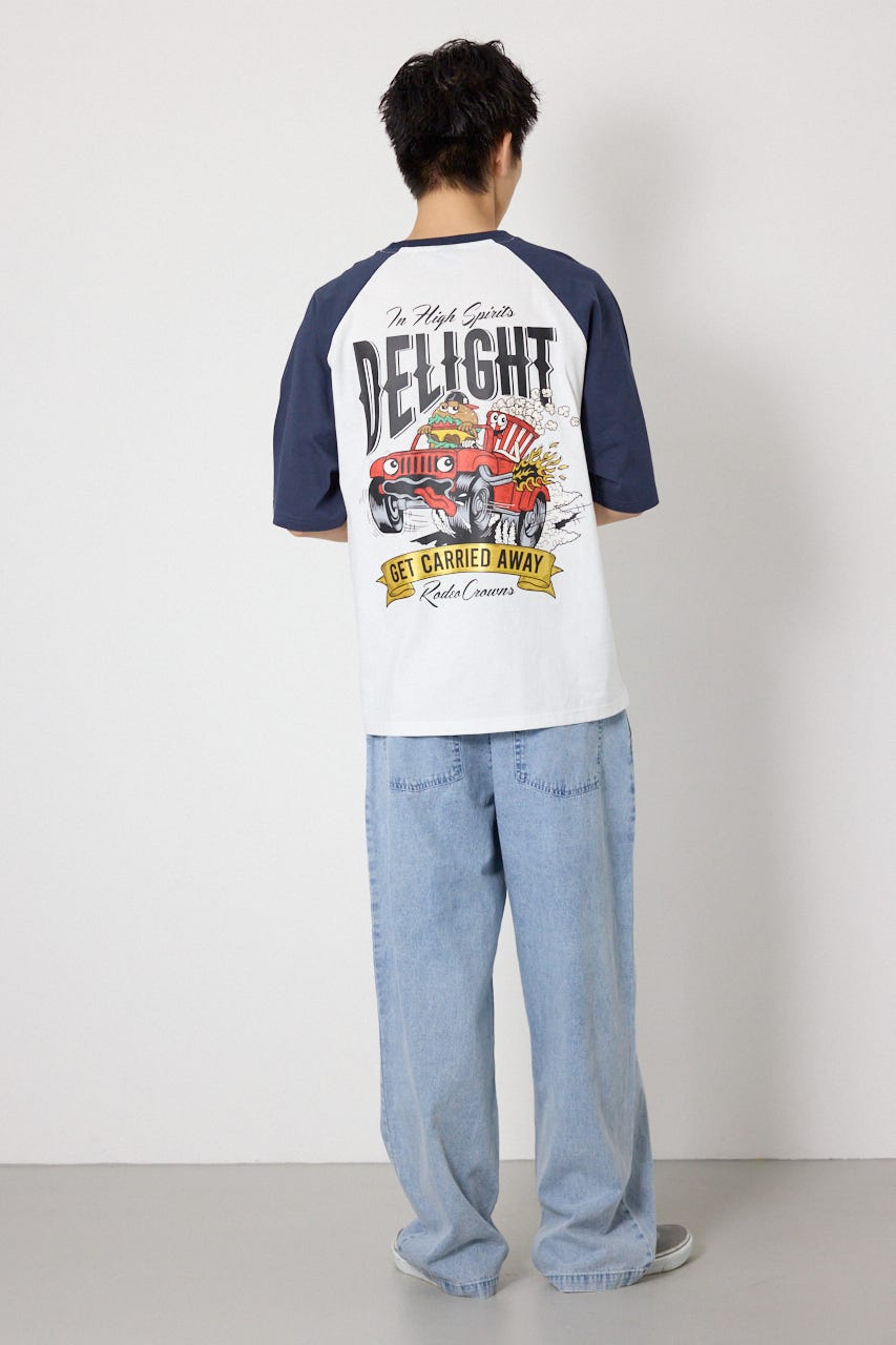 DELIGHT Tシャツ NVY L