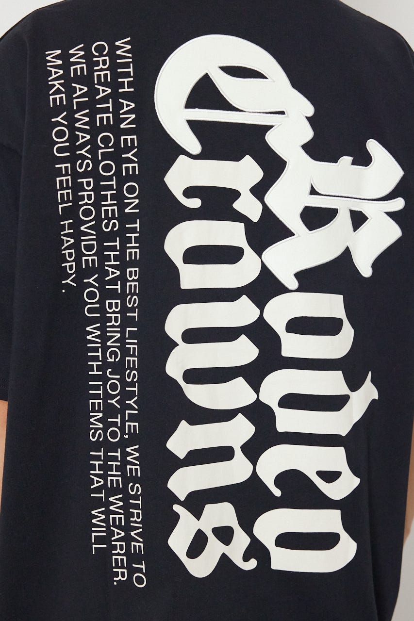 Blackletter Tシャツ BLK L