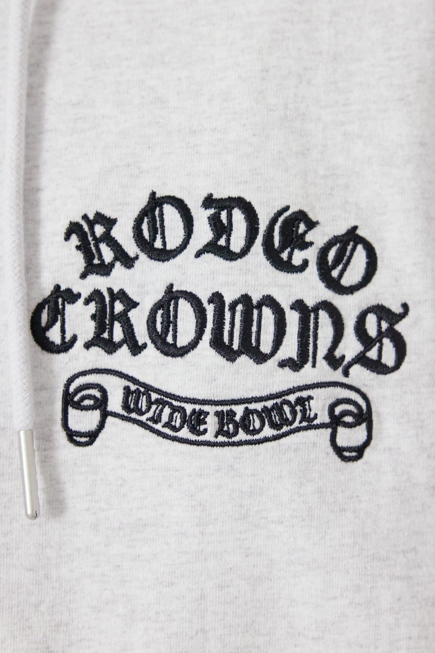 Blackletter 半袖ZIPパーカー L/T.GRY L