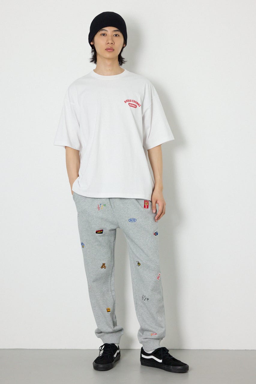Dotted スウェットパンツ T.GRY L