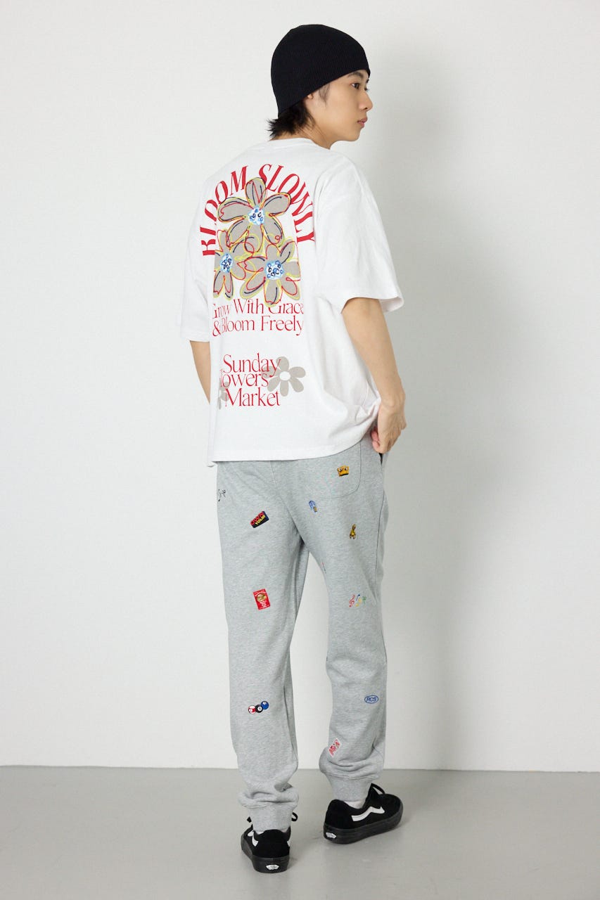 Dotted スウェットパンツ T.GRY L