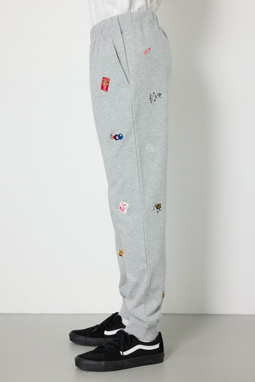 Dotted スウェットパンツ T.GRY L