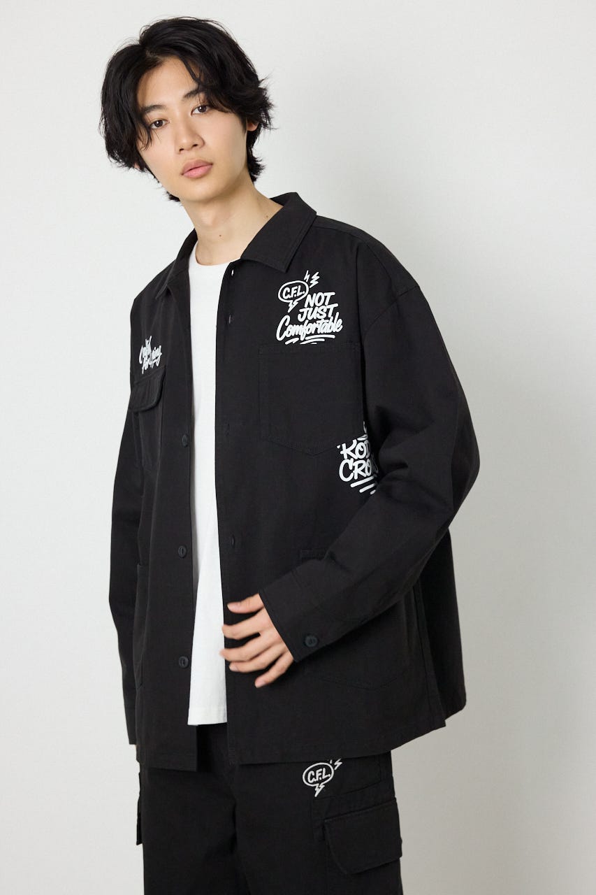 エンジニアジャケット BLK M