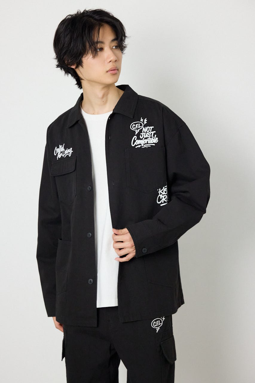 エンジニアジャケット BLK M