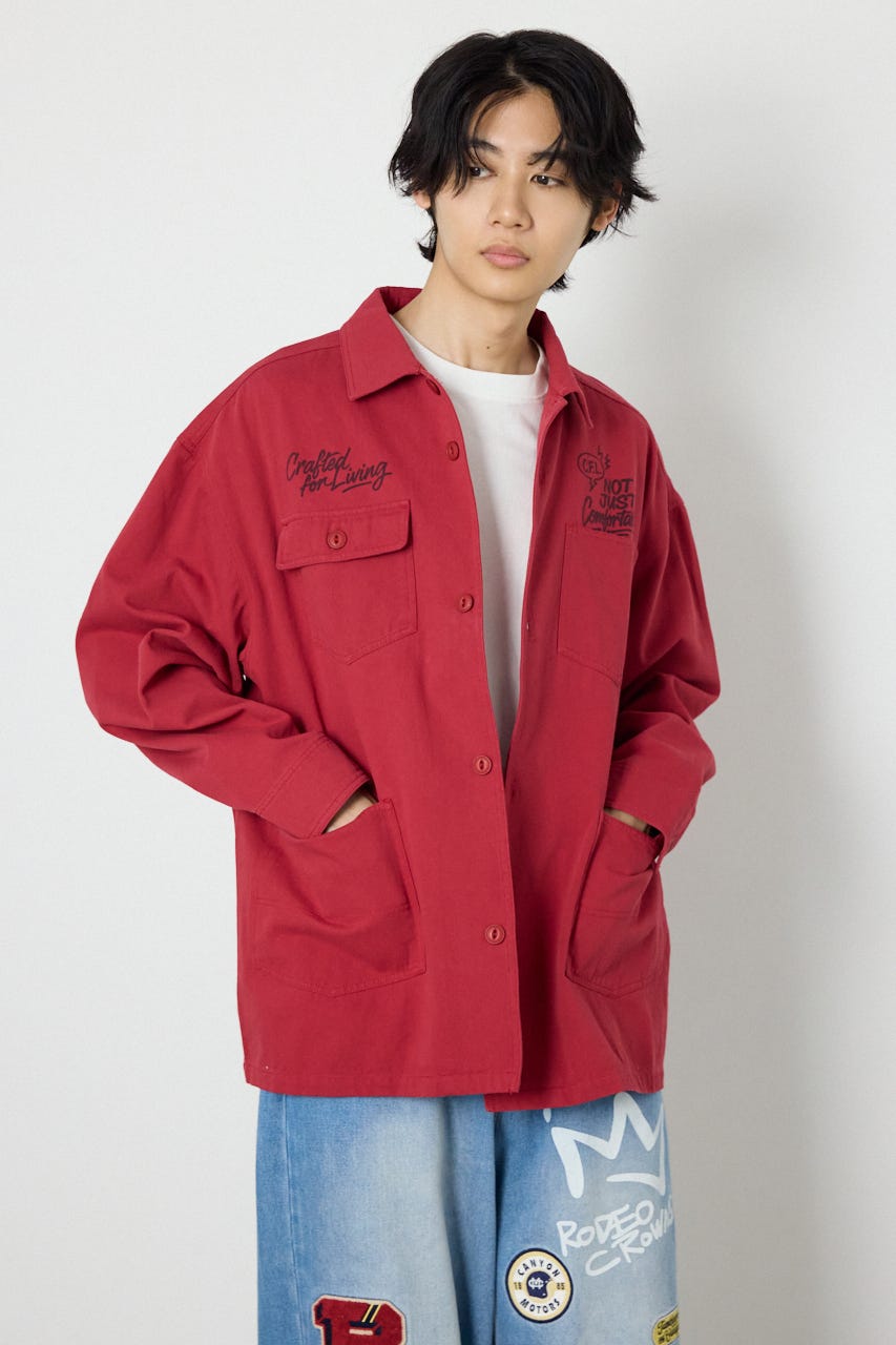 エンジニアジャケット RED L