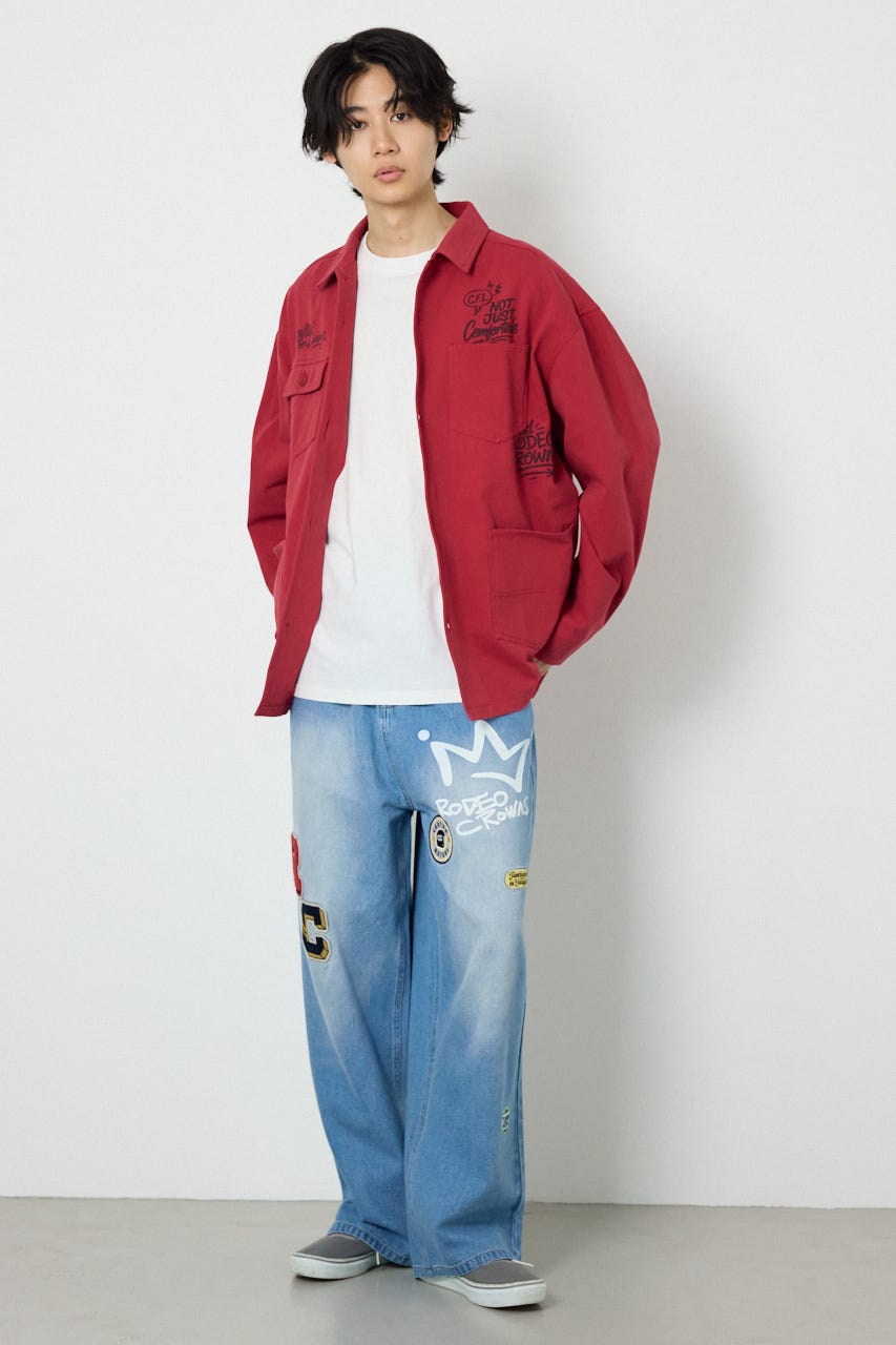 エンジニアジャケット RED L