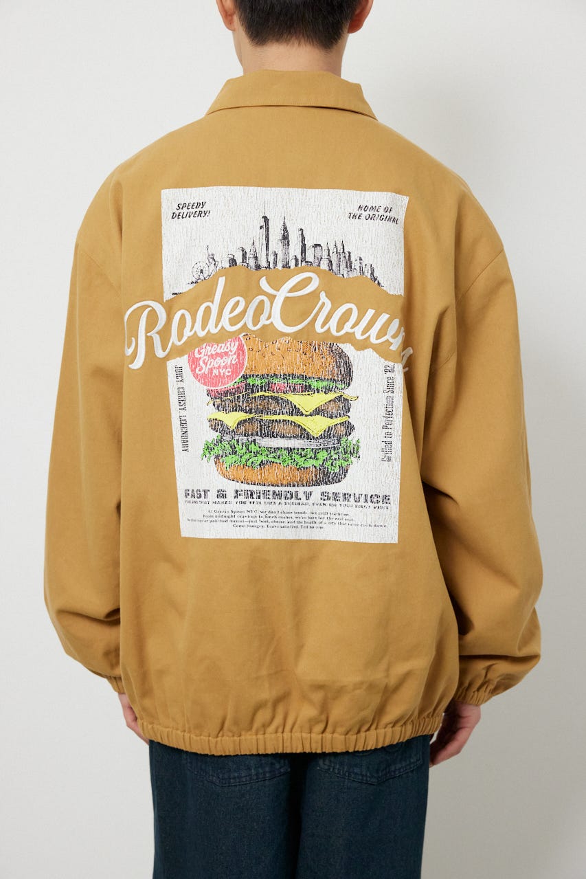 CRACKコーチジャケット BEG L