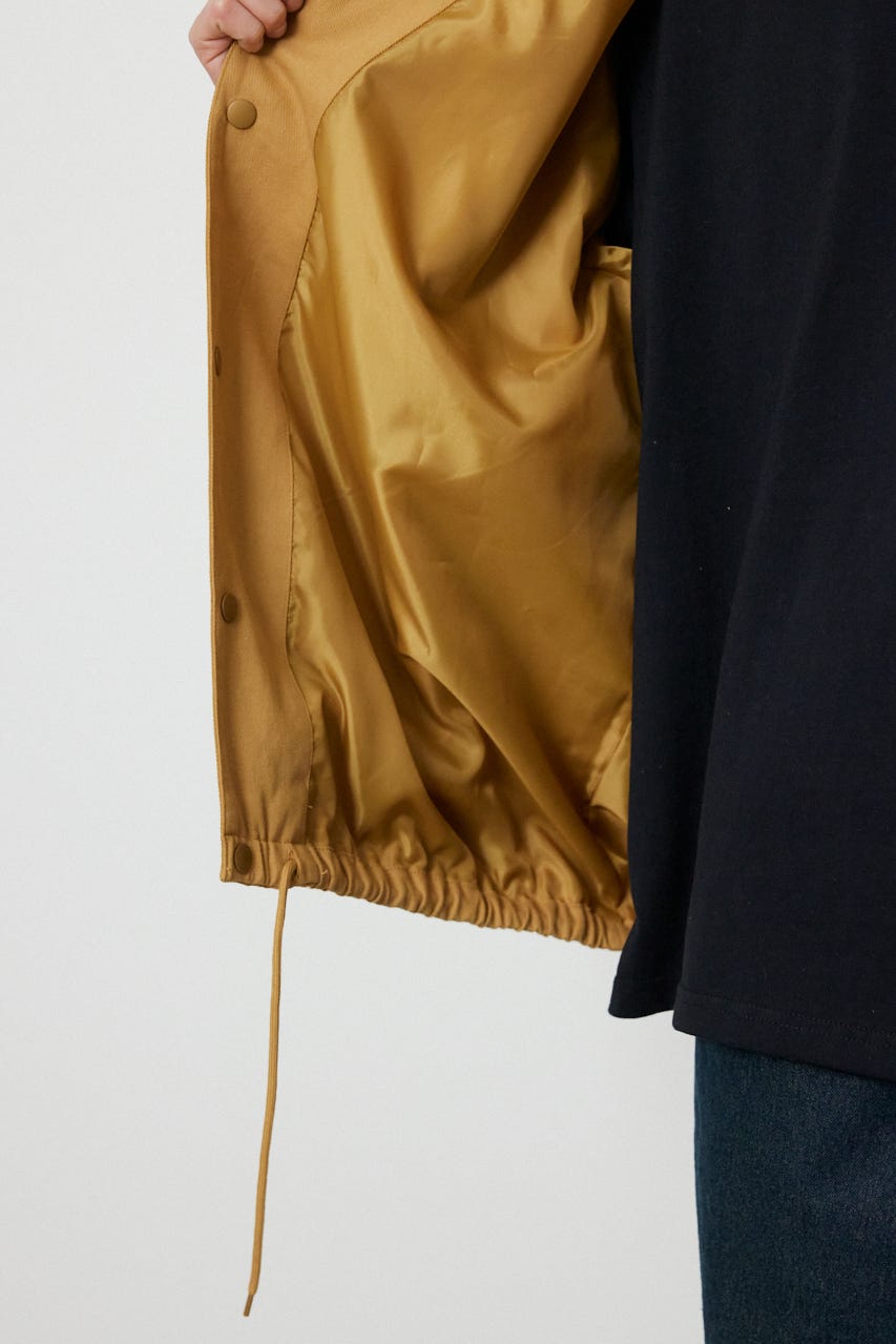 CRACKコーチジャケット BEG L