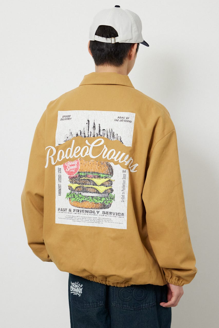 CRACKコーチジャケット BEG L