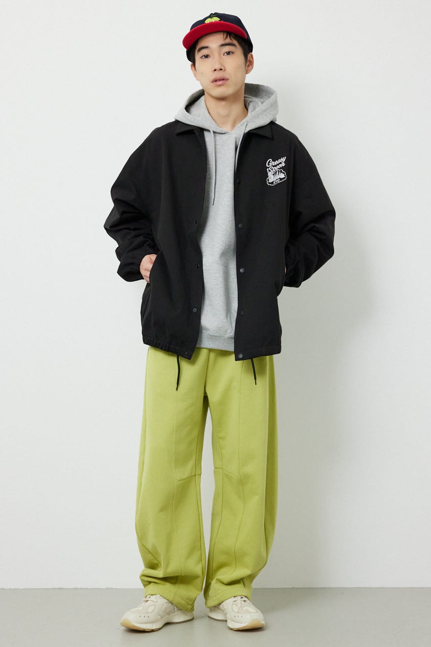 CRACKコーチジャケット BLK M