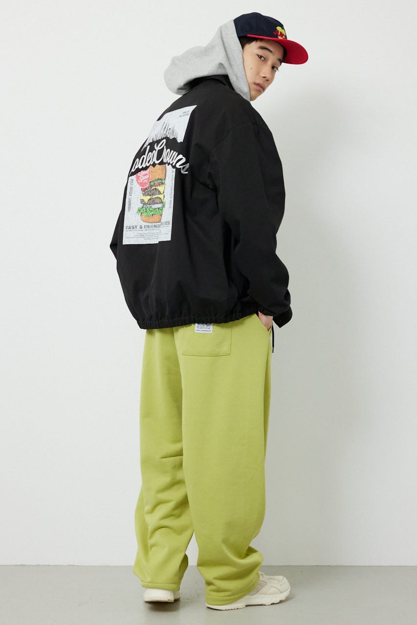 CRACKコーチジャケット BLK M