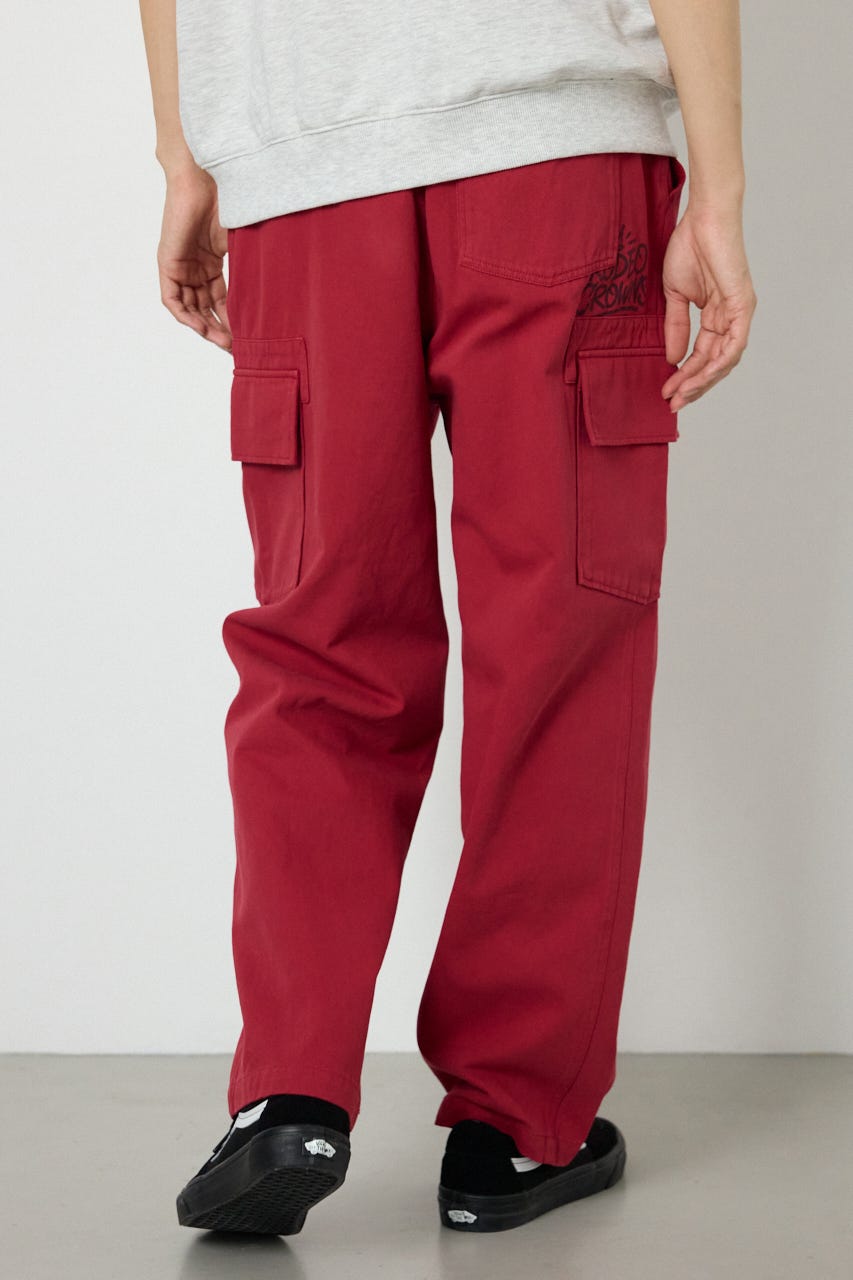 エンジニアカーゴパンツ D/RED L