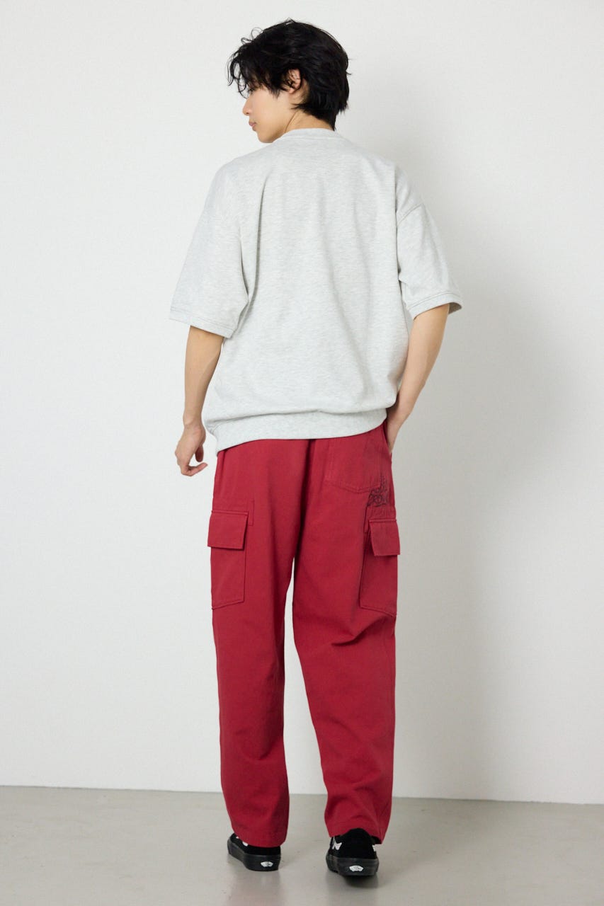 エンジニアカーゴパンツ D/RED L