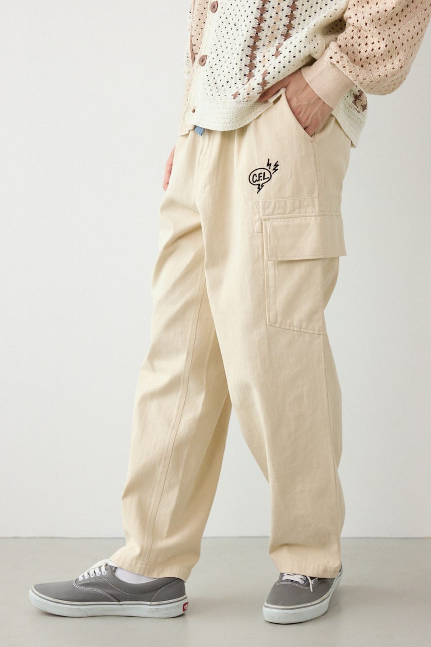 エンジニアカーゴパンツ O/WHT M