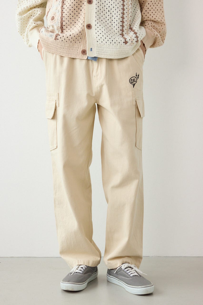 エンジニアカーゴパンツ O/WHT M