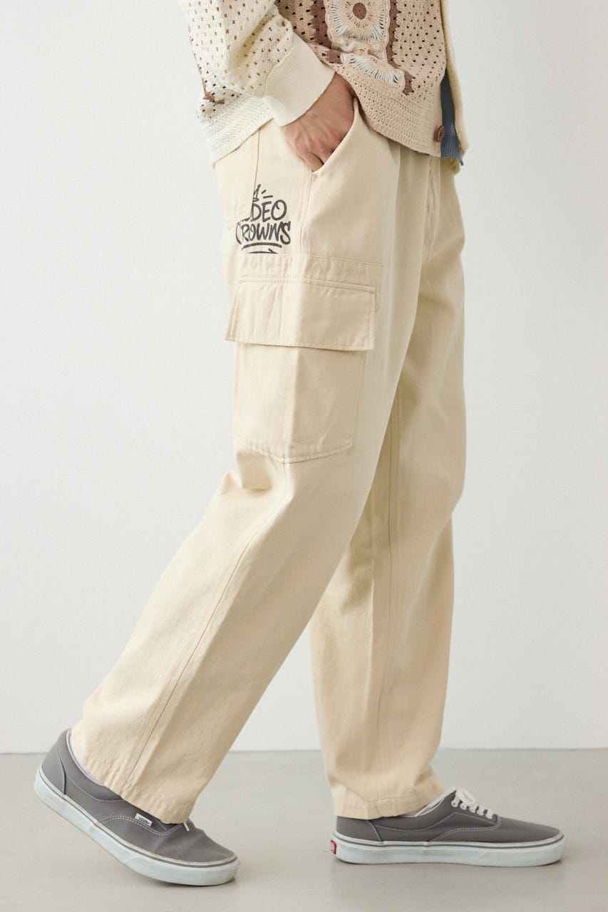 エンジニアカーゴパンツ O/WHT M