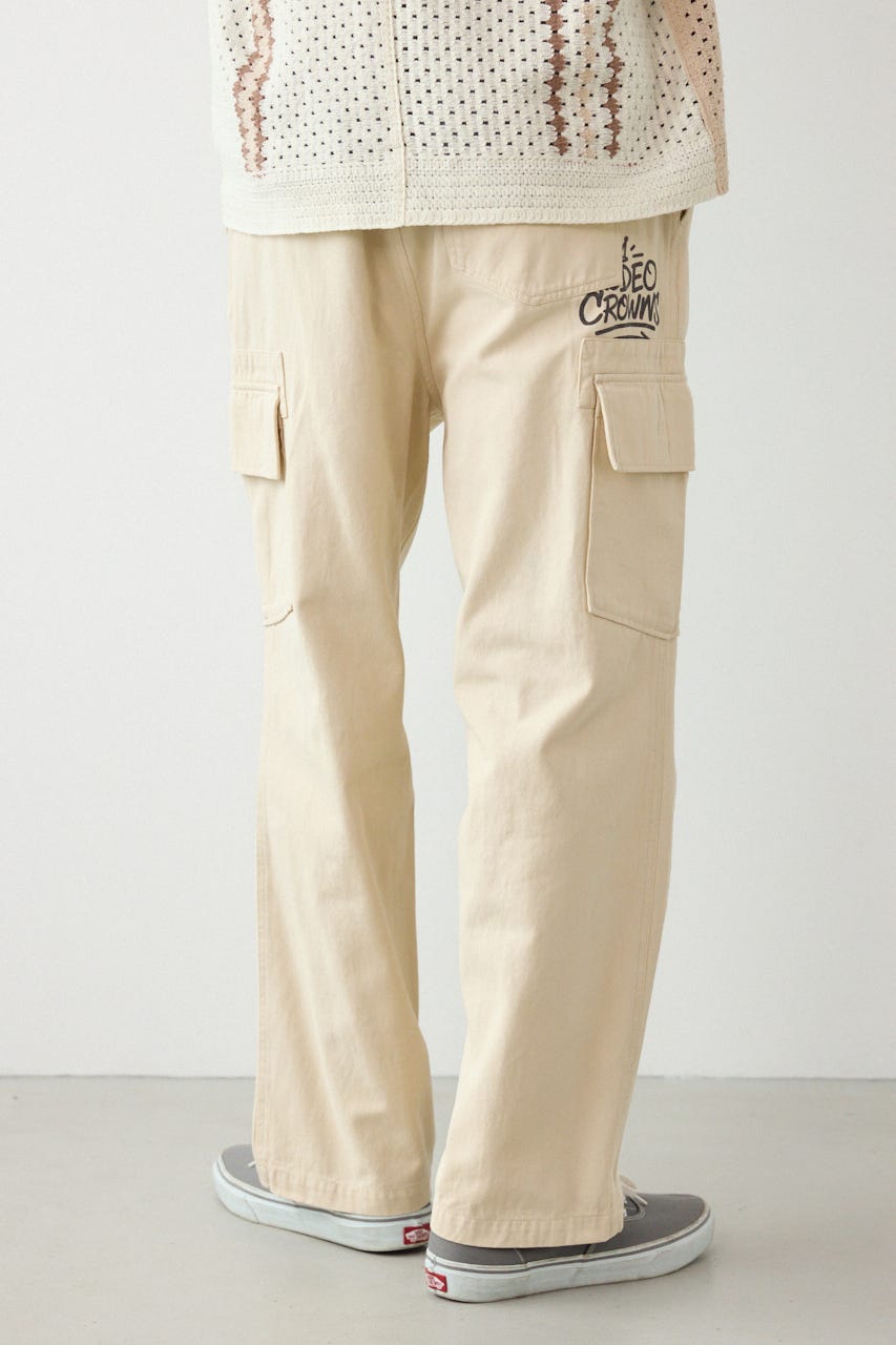 エンジニアカーゴパンツ O/WHT M