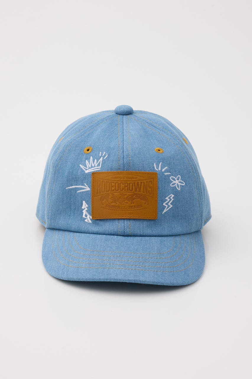 デニムパッチCAP L/BLU FREE