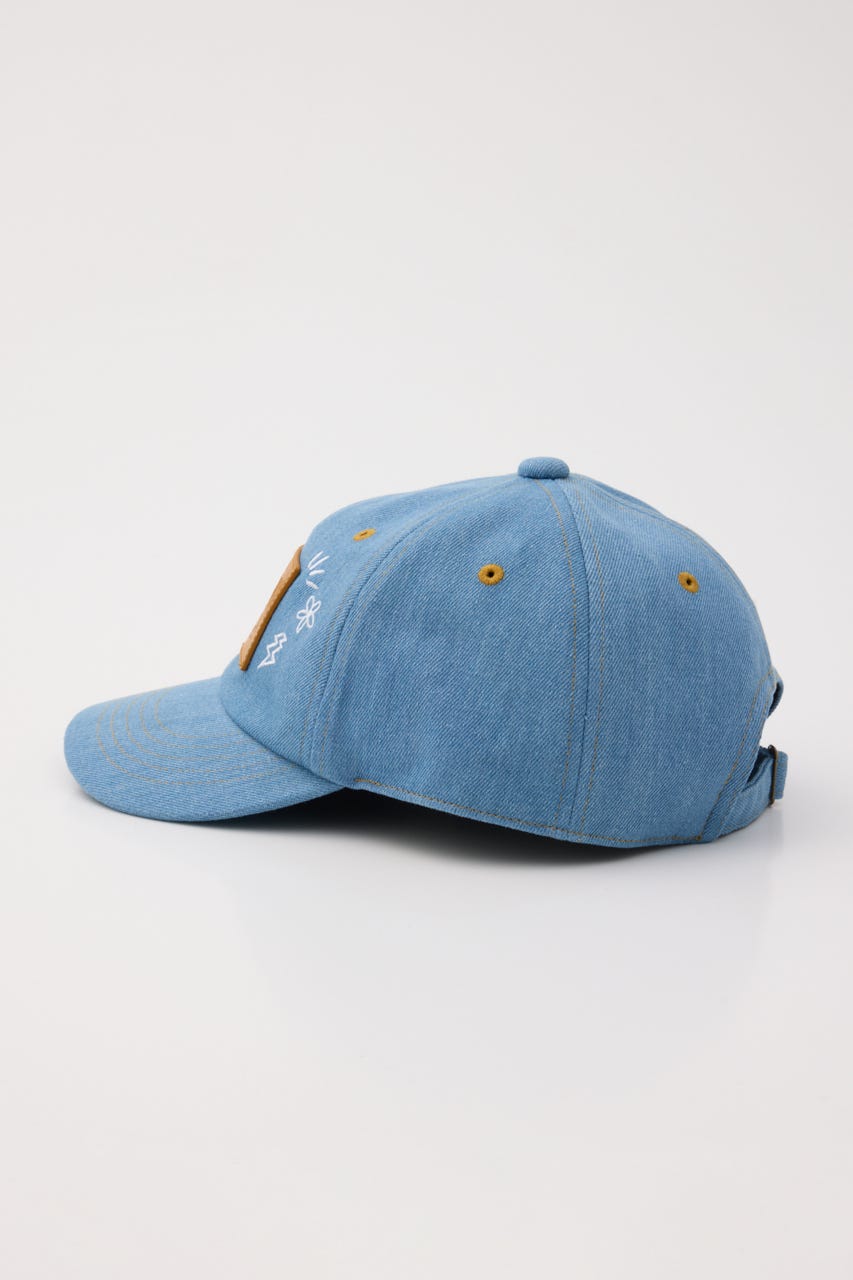 デニムパッチCAP L/BLU FREE