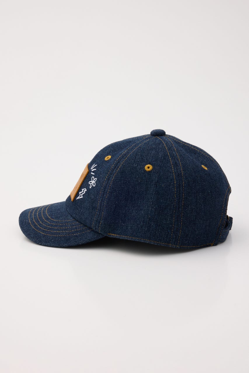 デニムパッチCAP NVY FREE