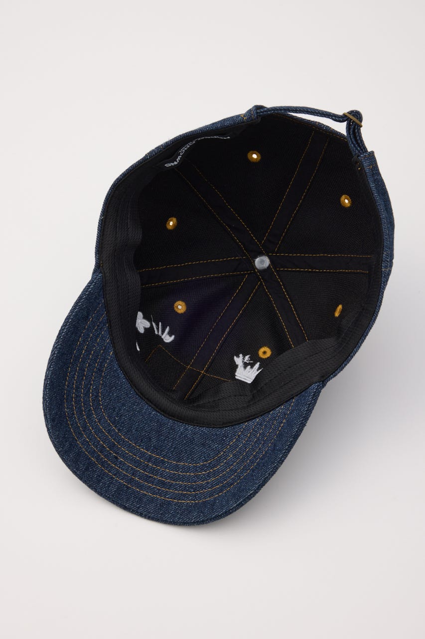 デニムパッチCAP NVY FREE