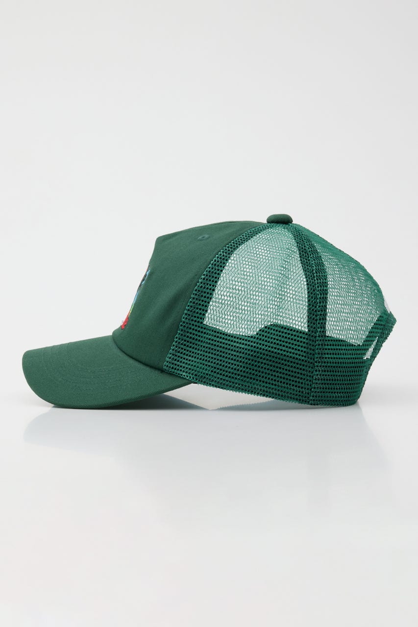 フラミンゴメッシュCAP GRN FREE
