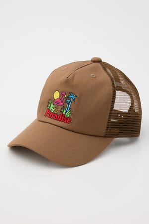 フラミンゴメッシュCAP