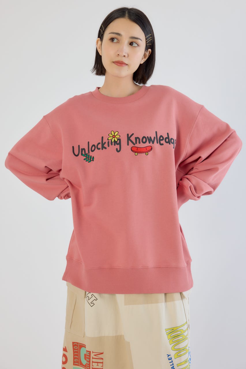 ドローイングスウェット L/ORG L