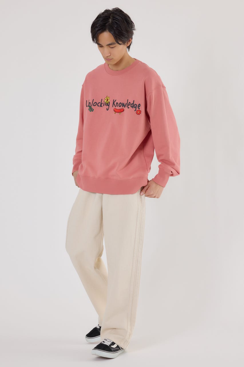 ドローイングスウェット L/ORG L