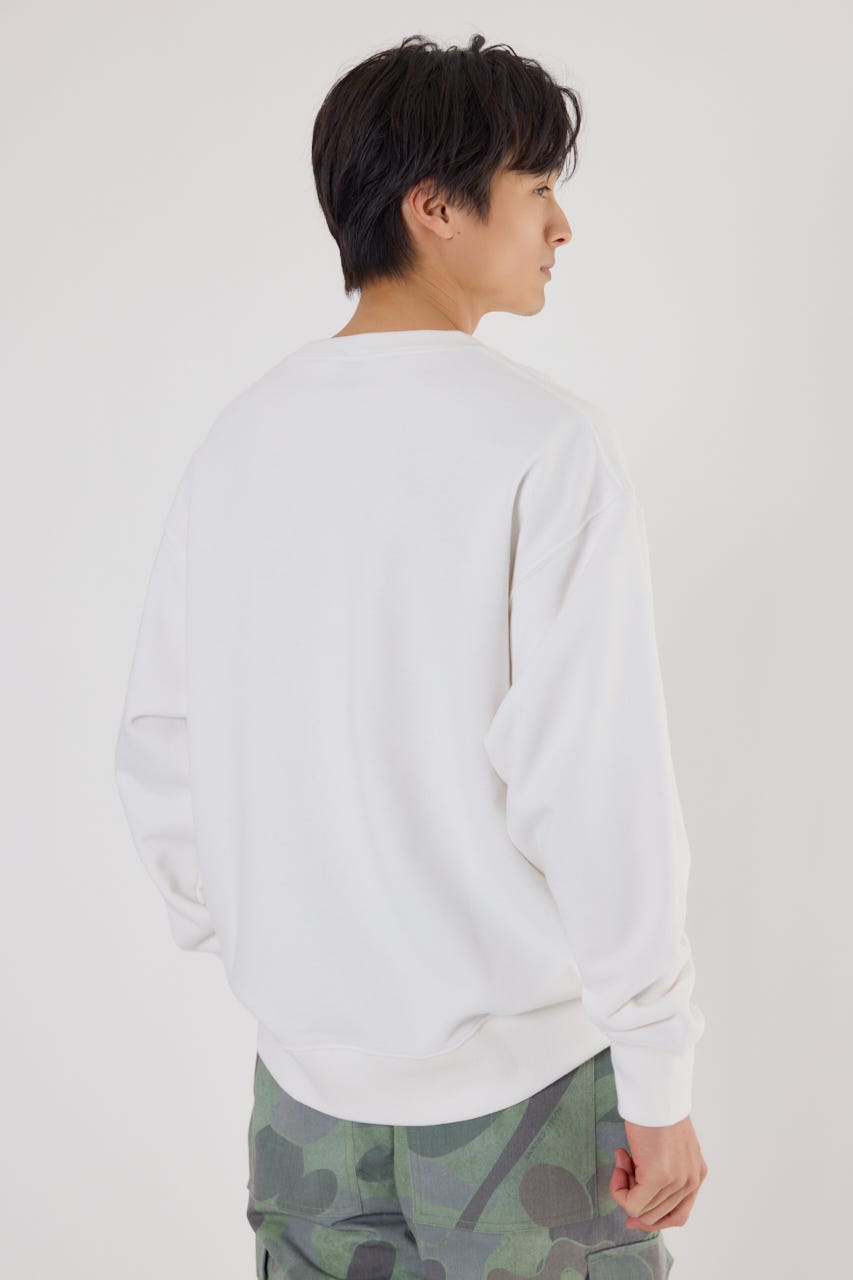 モンスターフォントスウェット O/WHT M