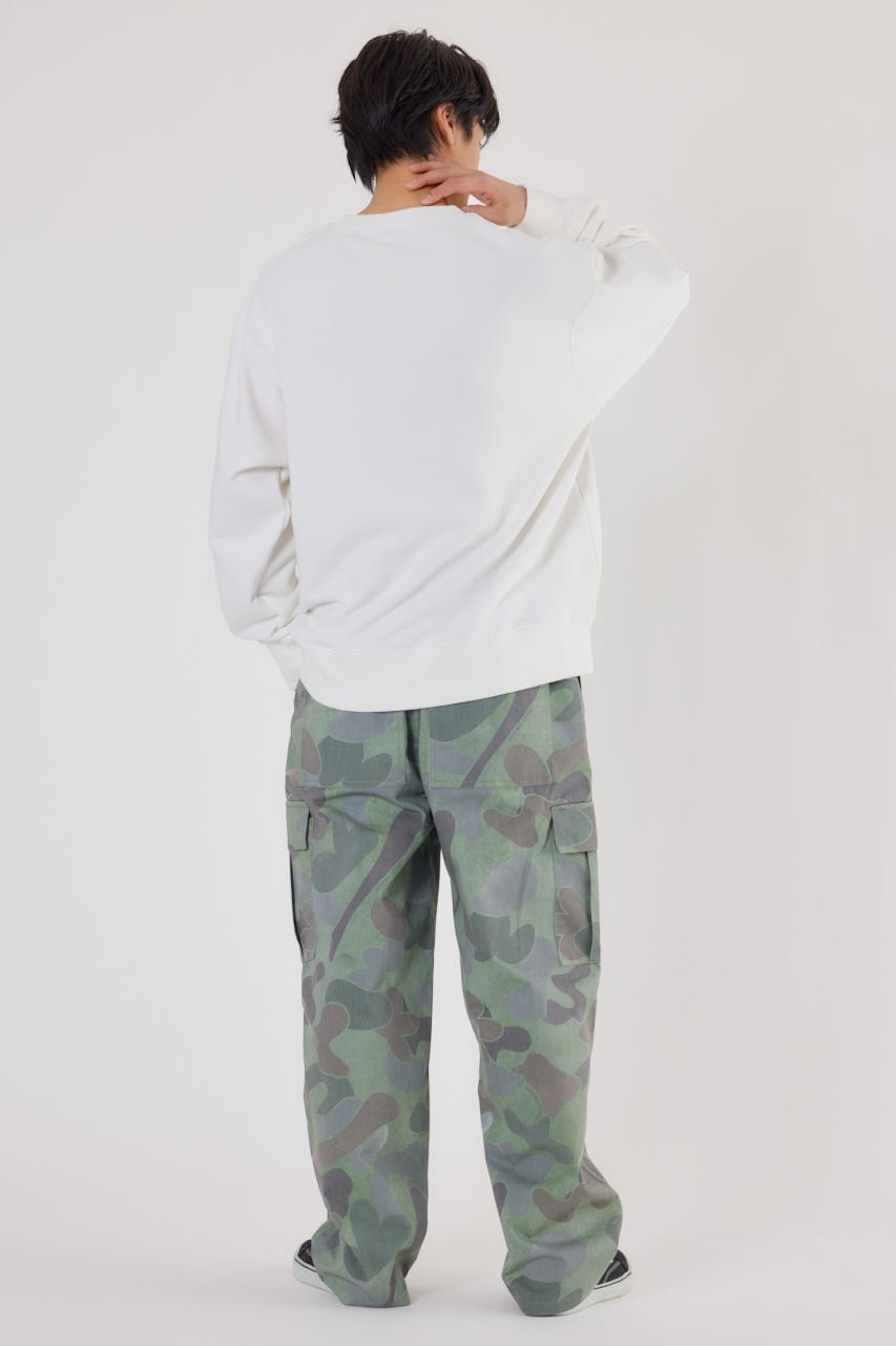 モンスターフォントスウェット O/WHT M