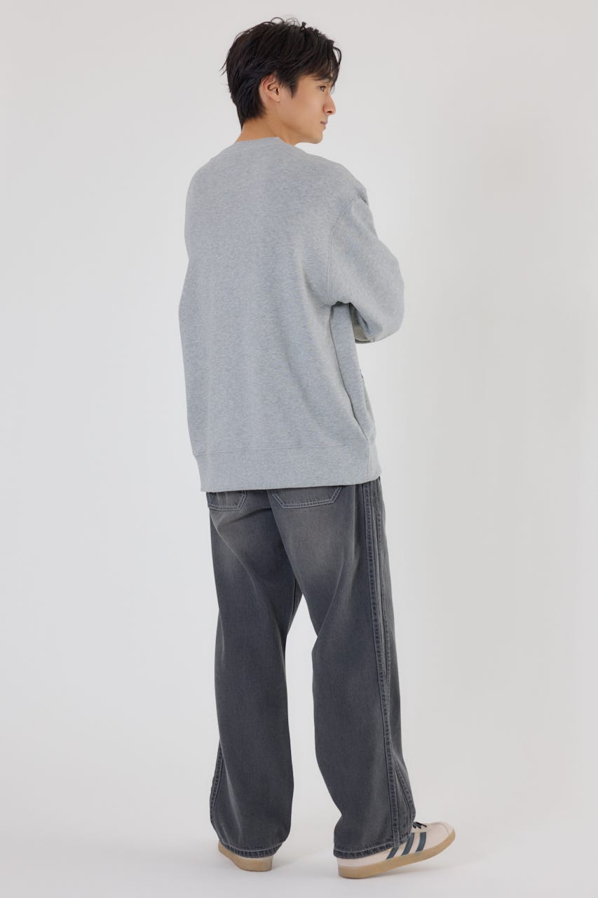 モンスターフォントスウェット T.GRY M