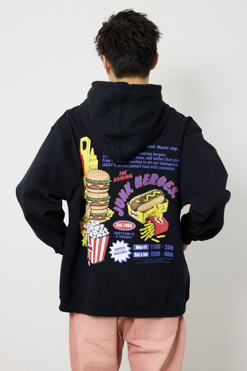 JUNK HEROES パーカー BLK L