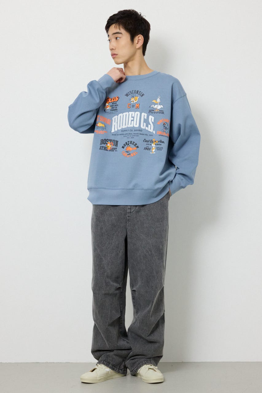 Peeps スウェット D/BLU L