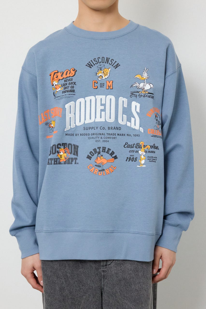 Peeps スウェット D/BLU L