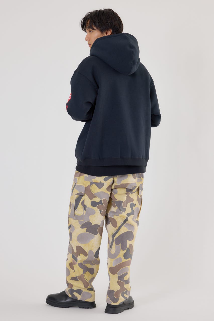 ハートブレイクZIPパーカー BLK M