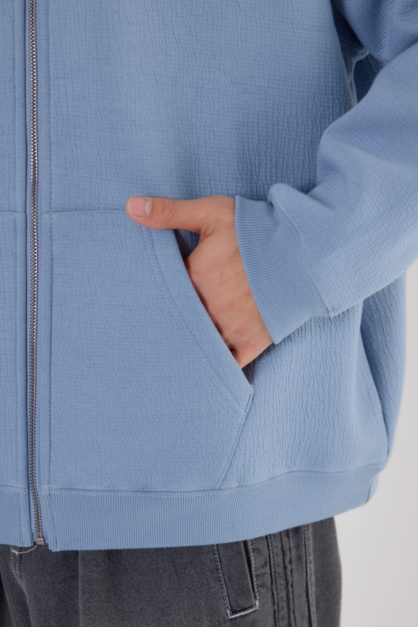 ハートブレイクZIPパーカー D/BLU M