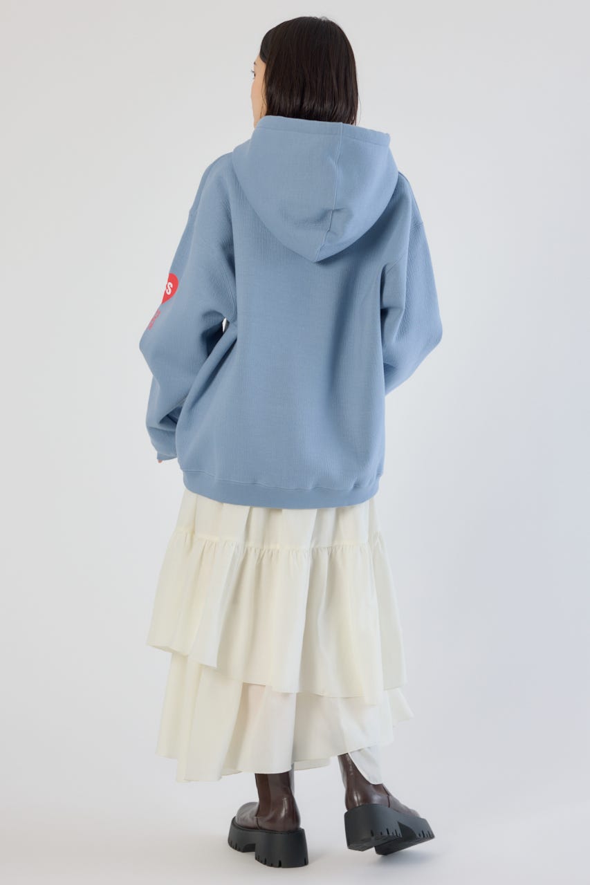 ハートブレイクZIPパーカー D/BLU M