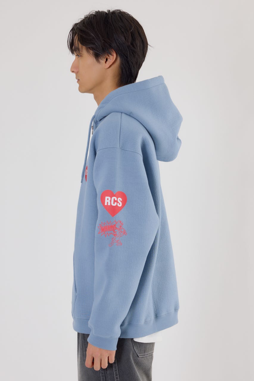 ハートブレイクZIPパーカー D/BLU M