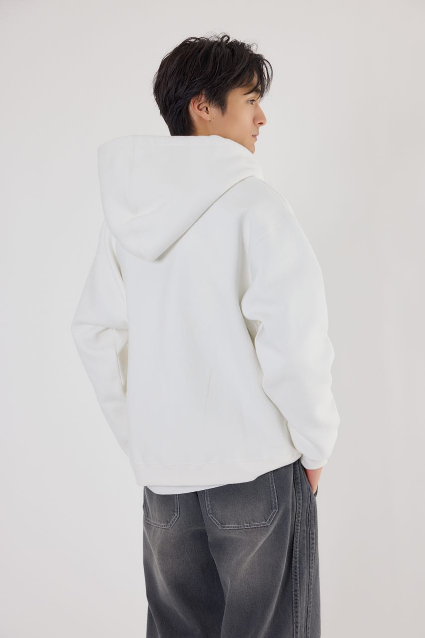 ハートブレイクZIPパーカー WHT M