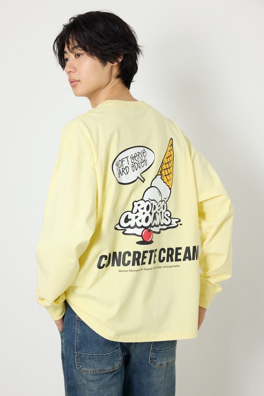 RODEO CROWNS WIDE BOWLのmelting長袖Tシャツ