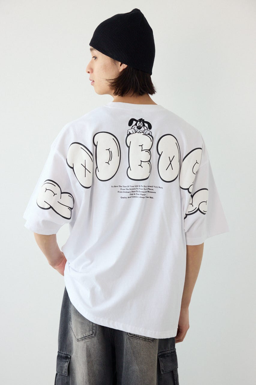 DOGGIE ロゴTシャツ WHT M
