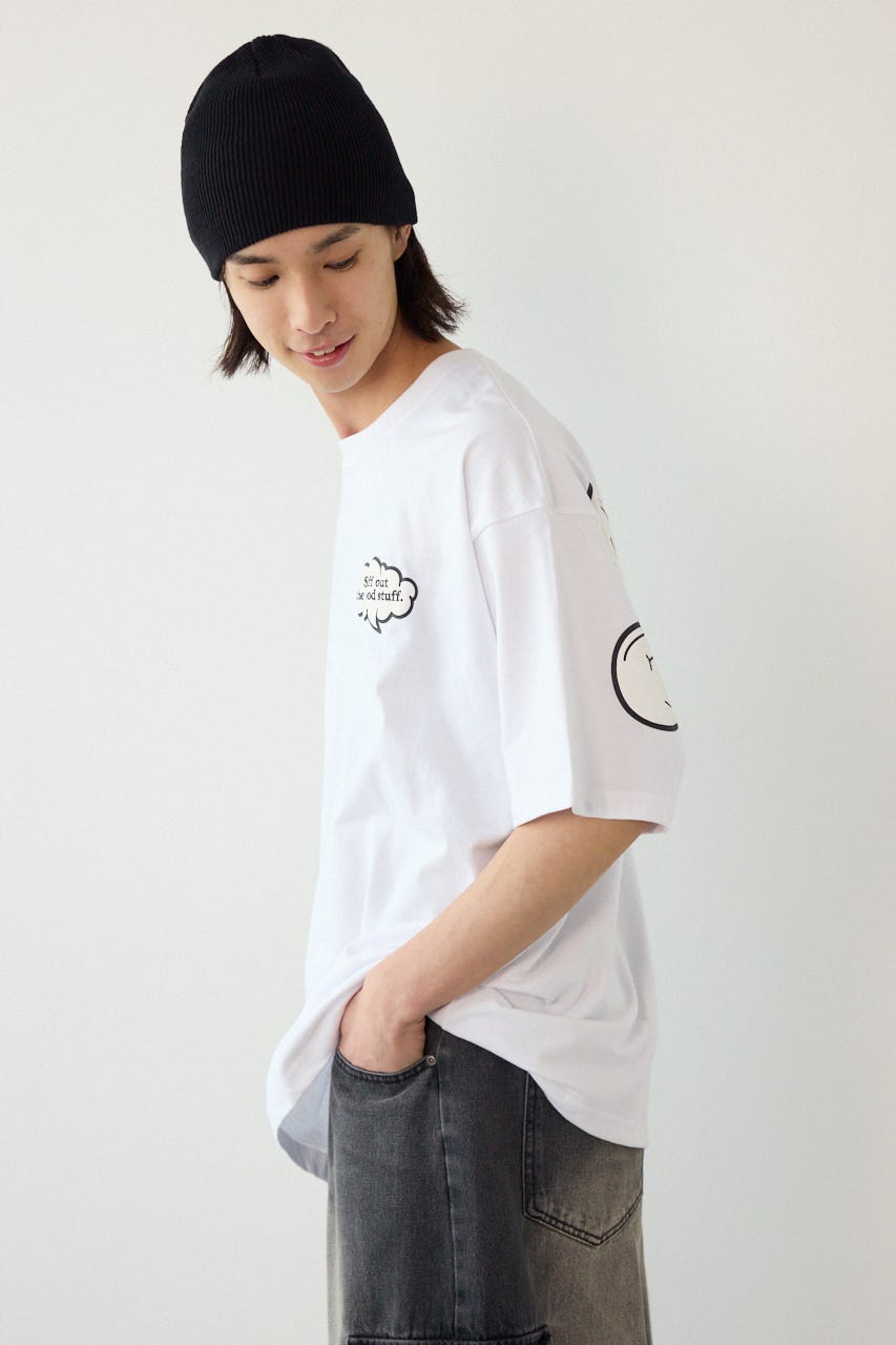 DOGGIE ロゴTシャツ WHT M
